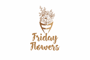 Логотип для канадской флористической компании "Friday Flowers"
