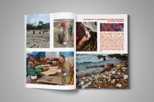 Журнал для коллекции на London Fashion Week