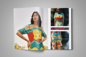 Журнал для коллекции на London Fashion Week