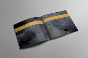 Дизайн сборника стихов в скандинавском стиле