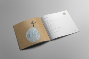 Дизайн сборника стихов в скандинавском стиле