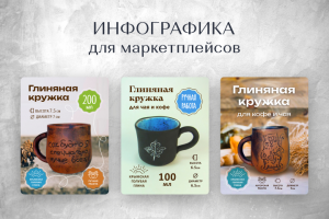 Инфографика Глиняные Кружки