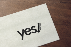 Логотип YES group + логотипы компаний, входящих в этот холдинг