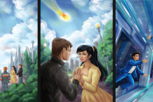 Книжная иллюстрация "Я-Земля"