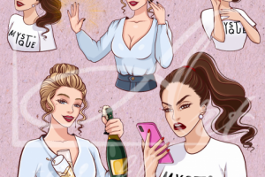 Стикеры для бренда гель-лаков