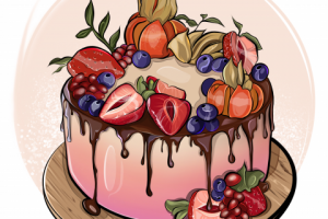 Иллюстрации для логотипа кондитерской