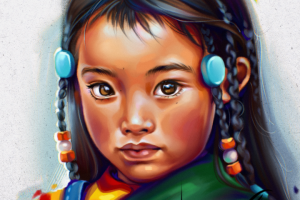 Детский портрет