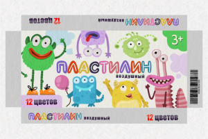 Упаковка для пластилина