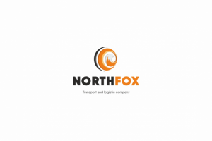 логотип для логистической компании NorthFox