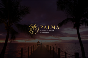 логотип для туристичесой компании класса люкс Palma