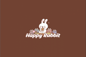 логотипа для happy rabbit