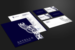 фирменный стиль для юридической компании "ASTELLA"