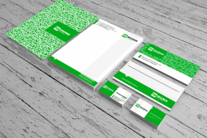 фирменный стиль, для компании "ПРОРАБ"