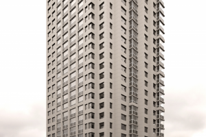 Высокополигональная модель здания