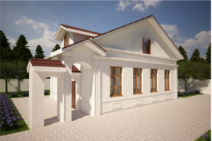 АР+КР флигеля