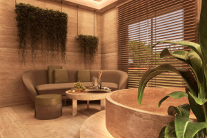 Комната отдыха в сауне