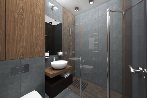 Ванная в эко минимализме