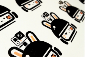 Персонаж для сноубордической команды Rebits