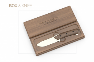 Дизайн-проект охотничьего ножа и бокса для TIKNIVES