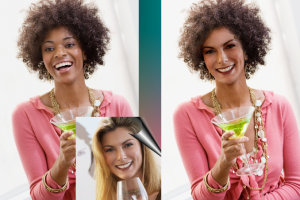 монтаж(замена лица)