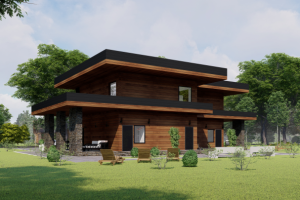 Проект дома по каркасной технологии