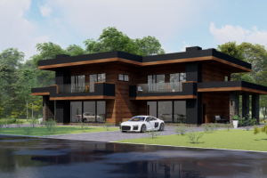 Проект дома по каркасной технологии