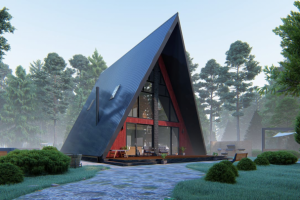 Проект дома A-frame