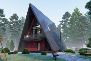 Проект дома A-frame