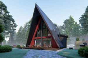 Проект дома A-frame