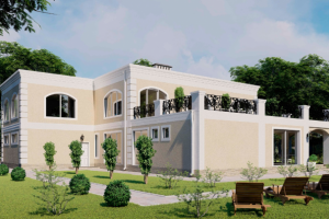 Проект дома из газоблока