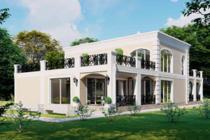 Проект дома из газоблока