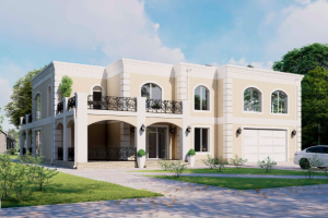 Проект дома из газоблока