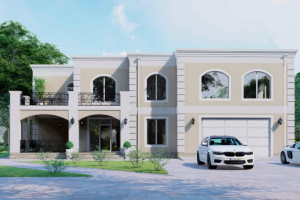 Проект дома из газоблока