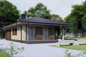 Проект дома по технологии ЛСТК