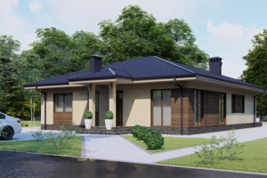 Проект дома по технологии ЛСТК