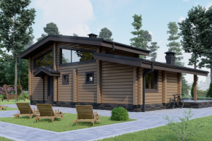 Проект дома из бруса