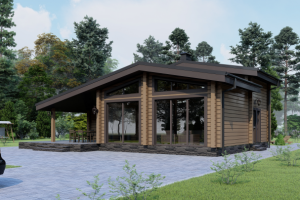 Проект дома из бруса