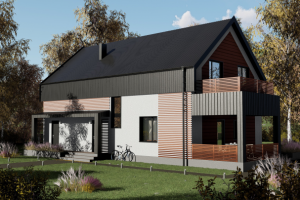 Проект дома из газоблока