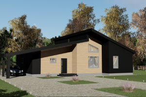 Проект дома по каркасной технологии