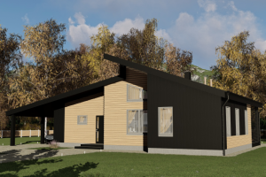 Проект дома по каркасной технологии