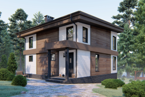 Проект дома по каркасной технологии