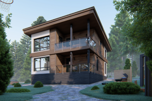 Проект дома по каркасной технологии