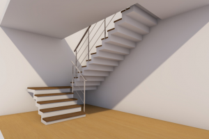 Монолитная лестница