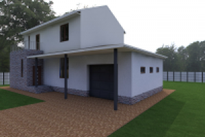 Пристройка гаража к существующему дому