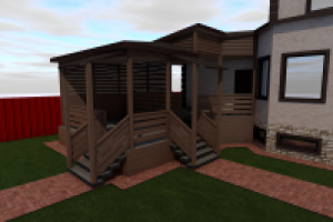 Пристройка террасы