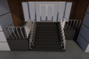 Ограждение из нержавеющей стали