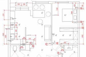 Схема электрики однокомнатной квартиры