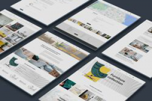 Многостраничный сайт Furniture collection