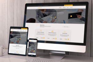 верстка landing page