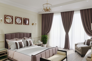 Дизайн спальни современная классика